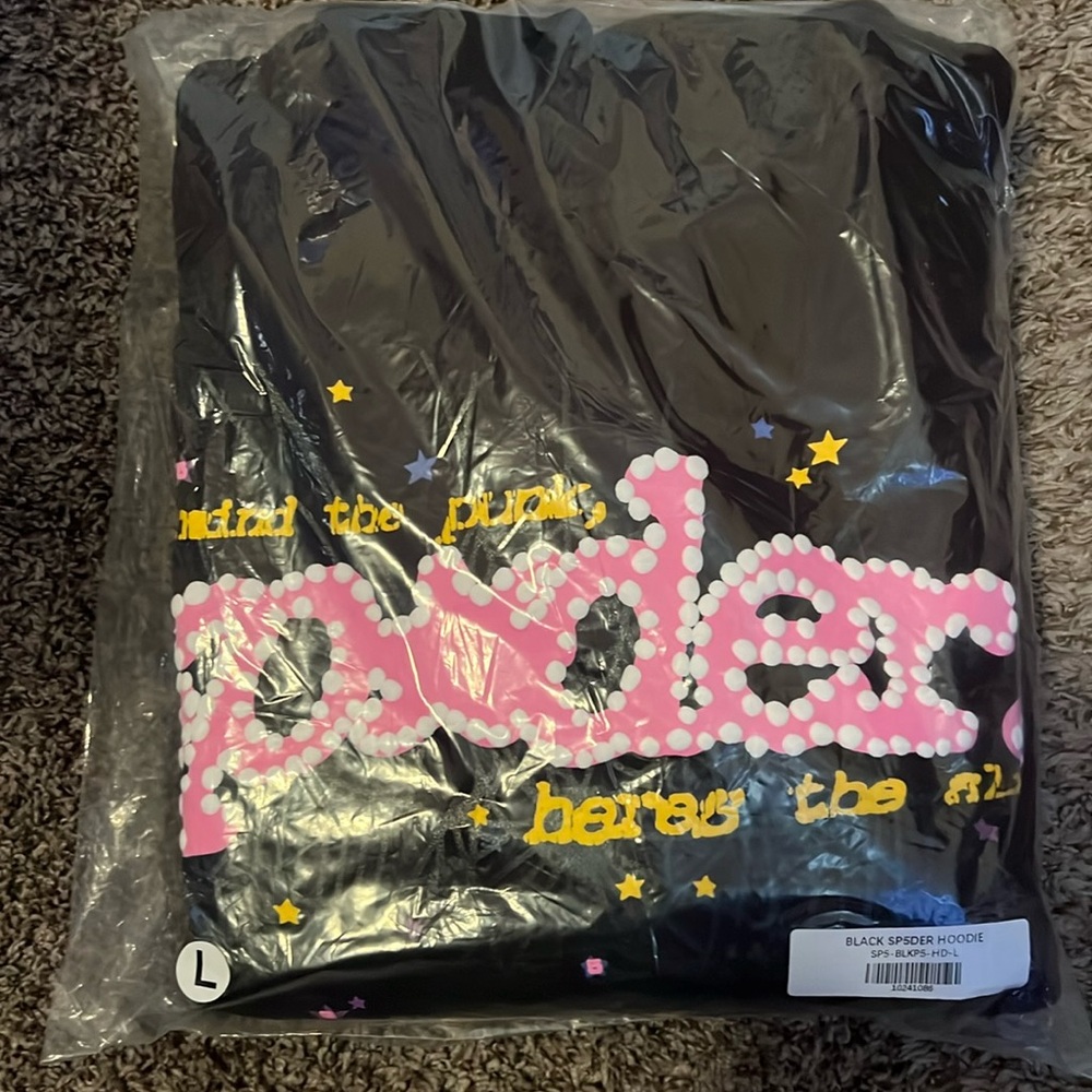 Sp5der P*NK V2 Hoodie
